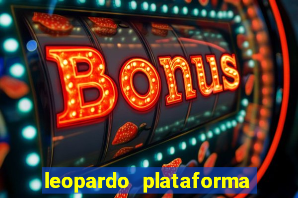 leopardo plataforma de jogos